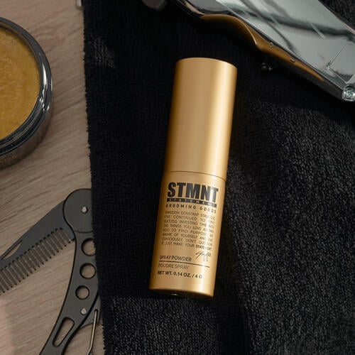 STMNT Grooming Goods Spray Powder benefits
