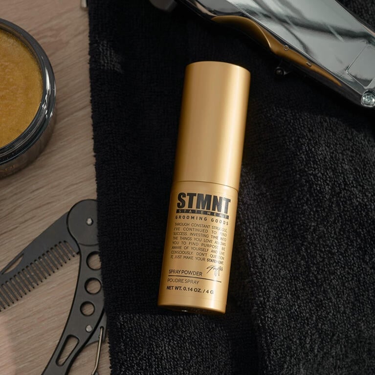 STMNT Grooming Goods Spray Powder benefits