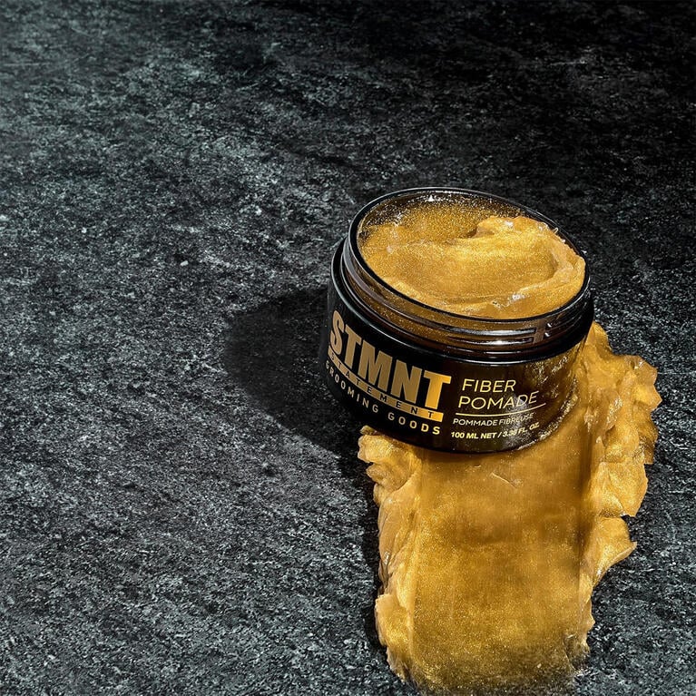 STMNT Grooming Goods Fiber Pomade benefits